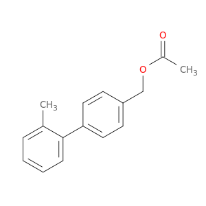 [1,1'-Biphenyl]-4-methanol, 2'-methyl-, 4-acetate