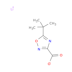 Lithium(1+) ion 5-tert-butyl-1,2,4-oxadiazole-3-carboxylate