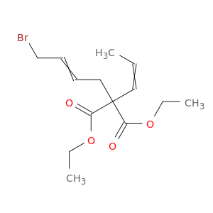 Propanedioic acid, (4-bromo-2-butenyl)-2-propenyl-, diethyl ester