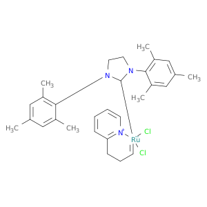 二氯[1,3-双(2,4,6-三甲基苯基)-2-咪唑烷亚基][3-(2-吡啶基)亚丙基]钌(II)