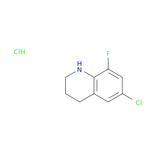 6-chloro-8-fluoro-1,2,3,4-tetrahydroquinoline hydrochloride