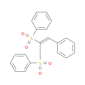 Benzene, 1,1'-[(phenylethenylidene)bis(sulfonyl)]bis-