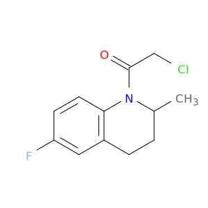 2-Chloro-1-(6-fluoro-2-methyl-3,4-dihydroquinolin-1(2H)-yl)ethanone