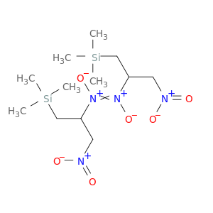 Diazene, bis[2-nitro-1-[(trimethylsilyl)methyl]ethyl]-, 1,2-dioxide