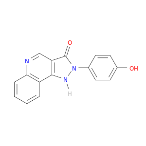 2-(4-hydroxyphenyl)-1,2-dihydro-3h-pyrazolo[4,3-c]quinolin-3-one