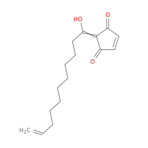 4-Cyclopentene-1,3-dione, 2-(1-hydroxy-10-undecen-1-ylidene)-