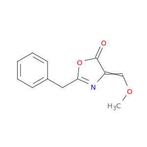 5(4H)-Oxazolone, 4-(methoxymethylene)-2-(phenylmethyl)-