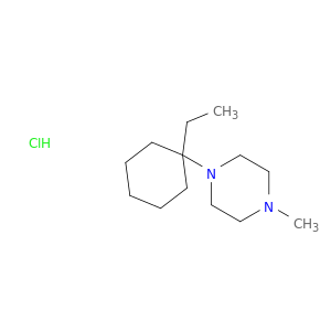 1-(1-ethylcyclohexyl)-4-methylpiperazine hydrochloride(1:1)