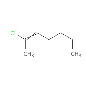 2-Heptene, 2-chloro-