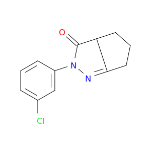 2-(3-Chlorophenyl)-2H,3H,3aH,4H,5H,6H-cyclopenta[c]pyrazol-3-one