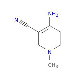 3-Pyridinecarbonitrile, 4-amino-1,2,5,6-tetrahydro-1-methyl-