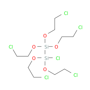 Disilane, chloropentakis(2-chloroethoxy)-