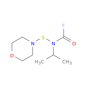 Carbamic fluoride, (1-methylethyl)(4-morpholinylthio)-