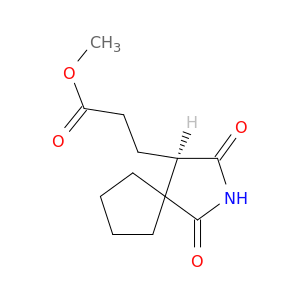 2-Azaspiro[4.4]nonane-4-propanoic acid, 1,3-dioxo-, methyl ester, (R)-