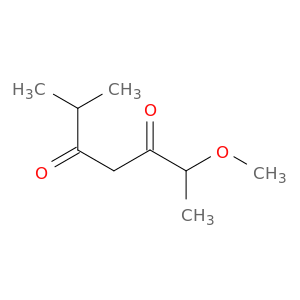 3,5-Heptanedione, 2-methoxy-6-methyl-