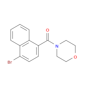 4-[(4-Bromonaphthalen-1-yl)carbonyl]morpholine