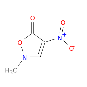 5(2H)-Isoxazolone, 2-methyl-4-nitro-