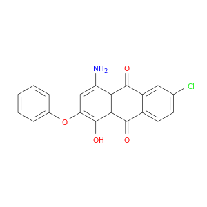 9,10-Anthracenedione, 4-amino-6-chloro-1-hydroxy-2-phenoxy-
