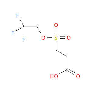 Propanoic acid, 3-[(2,2,2-trifluoroethoxy)sulfonyl]-