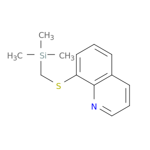 Quinoline, 8-[[(trimethylsilyl)methyl]thio]-