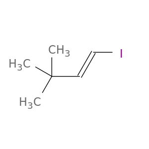 1-Butene, 1-iodo-3,3-dimethyl-, (E)-