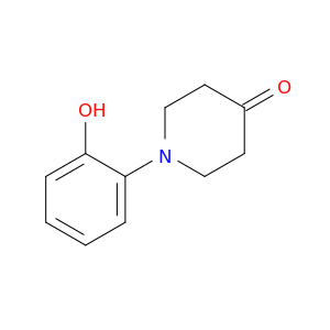 4-Piperidinone, 1-(2-hydroxyphenyl)-