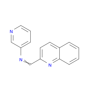 3-Pyridinamine,N-(2-quinolinylmethylene)-