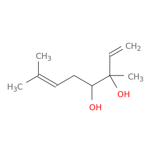 1,6-Octadiene-3,4-diol,3,7-dimethyl-