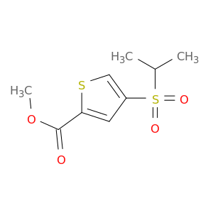 甲基4-[(1-甲乙基)磺酰基]-2-噻吩羧酸盐