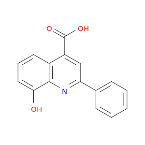 4-Quinolinecarboxylicacid, 8-hydroxy-2-phenyl-
