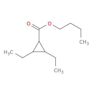 Cyclopropanecarboxylic acid, 2,3-diethyl-, butyl ester