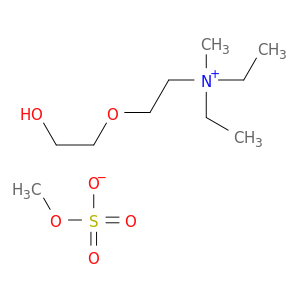 乙基氨基,N,N-二乙基-2-(2-羟基乙氧基)-N-甲基-,硫酸甲酯(1：1)