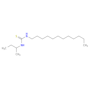 Thiourea, N-dodecyl-N'-(1-methylpropyl)-
