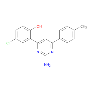 Phenol, 2-[2-amino-6-(4-methylphenyl)-4-pyrimidinyl]-4-chloro-