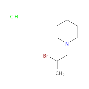 1-(2-bromoprop-2-en-1-yl)piperidine hydrochloride(1:1)