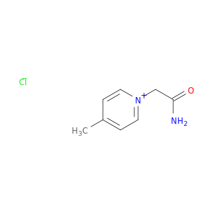 Pyridinium, 1-(2-amino-2-oxoethyl)-4-methyl-, chloride(1:1)