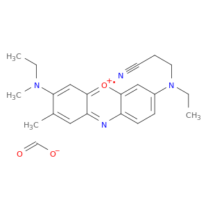 苯氧吡啶-5-IuM,7-[(2-氰基乙基)乙基氨基]-3-(乙基甲基氨基)-2-甲基-,甲酸盐(1：1)