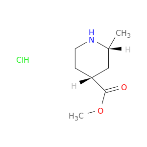 4-哌啶羧酸,2-甲基-,甲酯,盐酸盐(1:1),(2R,4R)-