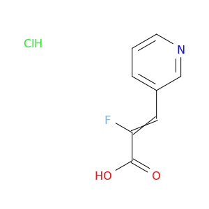 2-fluoro-3-(pyridin-3-yl)prop-2-enoic Acid hydrochloride