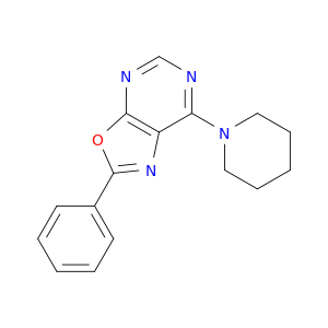 2-phenyl-7-(piperidin-1-yl)[1,3]oxazolo[5,4-d]pyrimidine