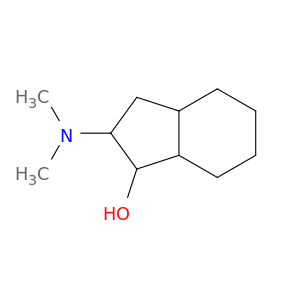 1H-Inden-1-ol, 2-(dimethylamino)octahydro-