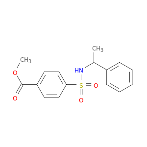 methyl 4-[(1-phenylethyl)sulfamoyl]benzoate