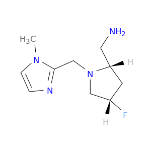 (2S,4S)-4-氟-1-[(1-甲基-1H-咪唑-2-基)甲基]-2-吡咯烷甲胺