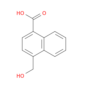 1-Naphthalenecarboxylic acid, 4-(hydroxymethyl)-