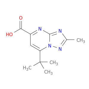 7-tert-Butyl-2-methyl-[1,2,4]triazolo[1,5-a]pyrimidine-5-carboxylic Acid