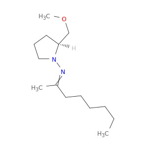1-Pyrrolidinamine, 2-(methoxymethyl)-N-(1-methylheptylidene)-, (S)-