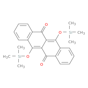 5,11-Naphthacenedione, 6,12-bis[(trimethylsilyl)oxy]-