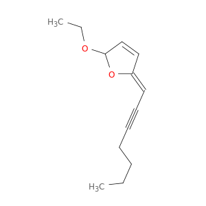 Furan, 2-ethoxy-5-(2-heptynylidene)-2,5-dihydro-, (Z)-