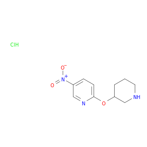 5-硝基-2-(3-哌啶基氧基)吡啶盐酸盐