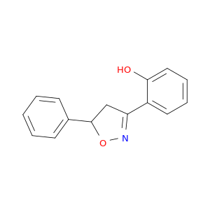 Phenol, 2-(4,5-dihydro-5-phenyl-3-isoxazolyl)-